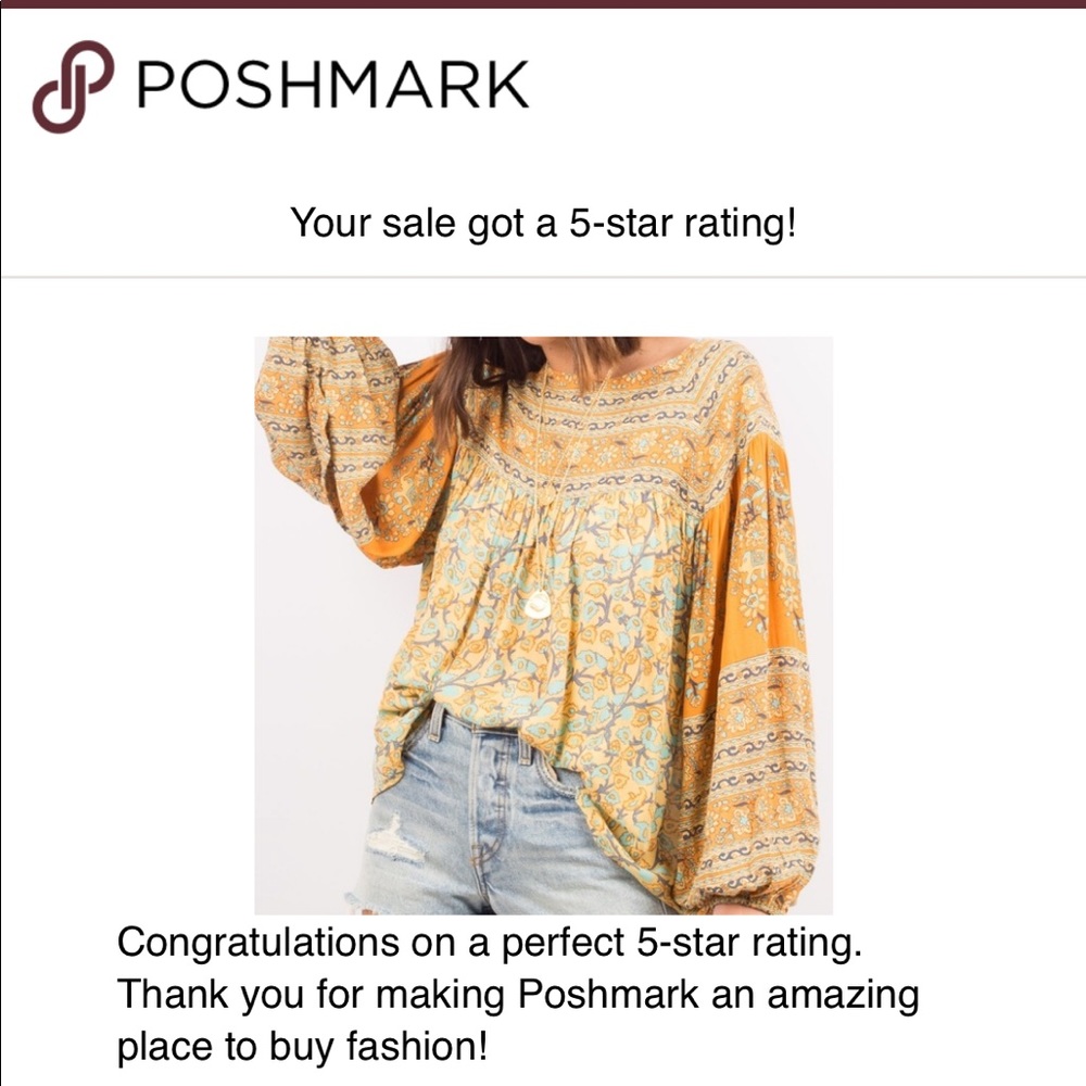 5⭐️ FAV BESTSELLER NEW BOHO DELIRIUM YELLOW PEASANT BLOUSE TOP SHIRT - Picture 6 of 7